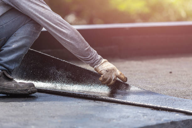 Professional Waterproofing technician working in Morrow, OH